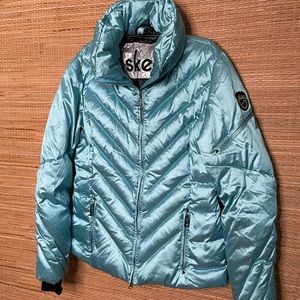 Chilly Blue SKEA goose down puffer Ski Jacket Women’s Sz12